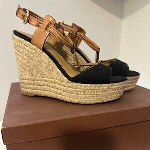Coach Leah Wedges, Size 6